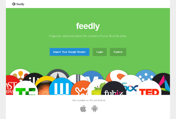 GoogleReaderをインポート - GoogleリーダーからFeedlyに乗り換えたので、その方法と感想