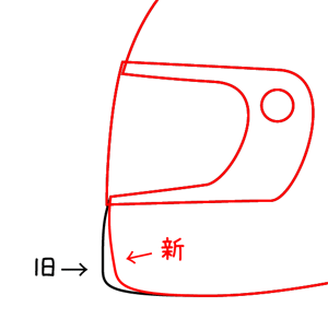 変更点 - 2013シーズンF1ドライバーのヘルメットアイコン作った　その1