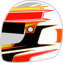 ロマン・グロージャンのヘルメットアイコン - 2013シーズンF1ドライバーのヘルメットアイコン作った　その3