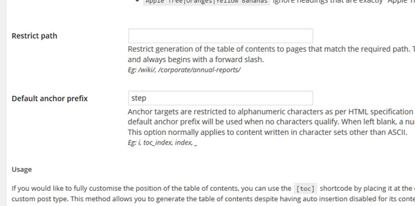 Table of Contents Plusの設定  - WordPressプラグイン『Table of Contents Plus』をいれてみたけど、結局使わなかった